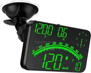 Majesun Digital Speedometer Universal GPS Car Head Up Display (Green)