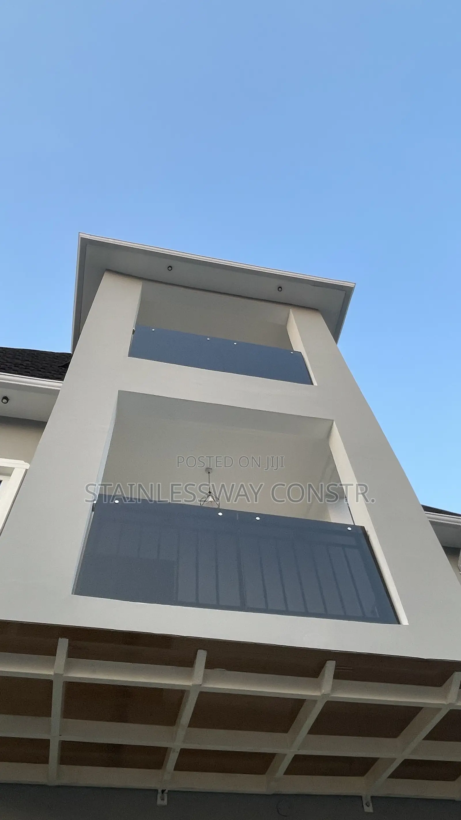 Dark Grey Premium Balcony Railing