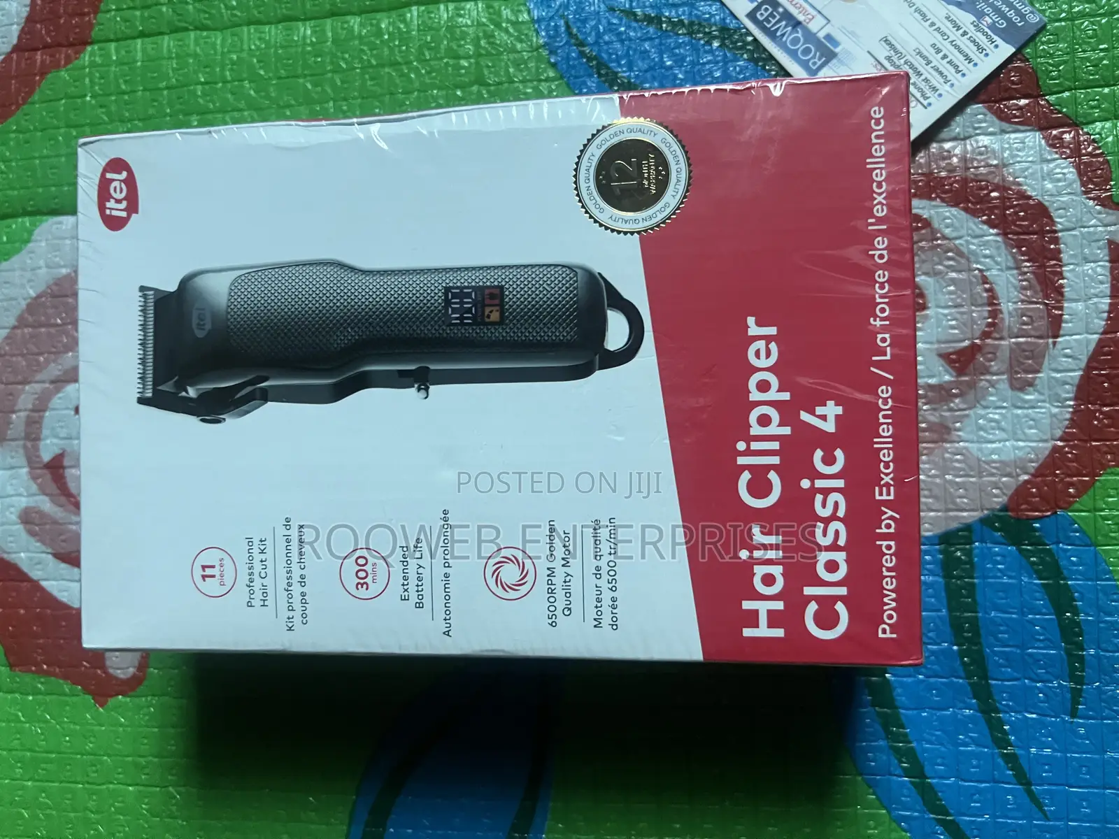 Itel Ihc-36 Classic 4 Hair Clipper – Long Battery Type-C Charging