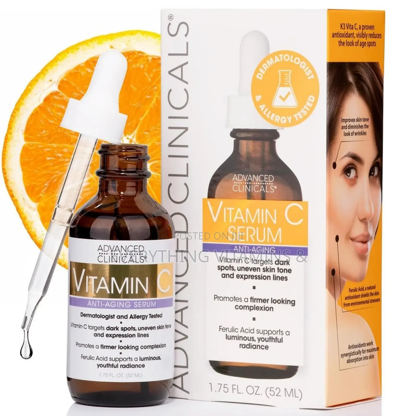 Advanced Clinicals Vitamin C Serum 52ml