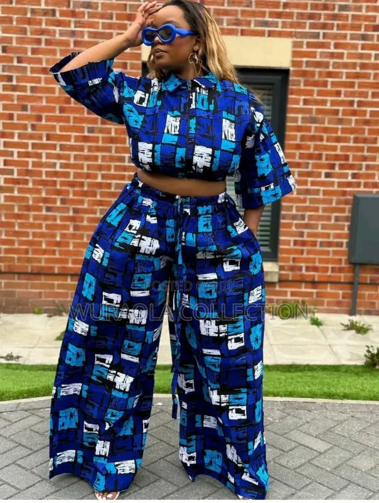 Massive Palazzo Trousers and Top
