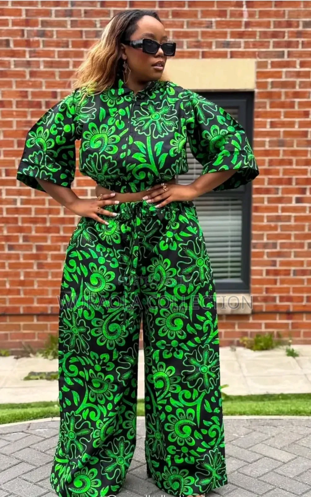 Massive Palazzo Trousers and Top