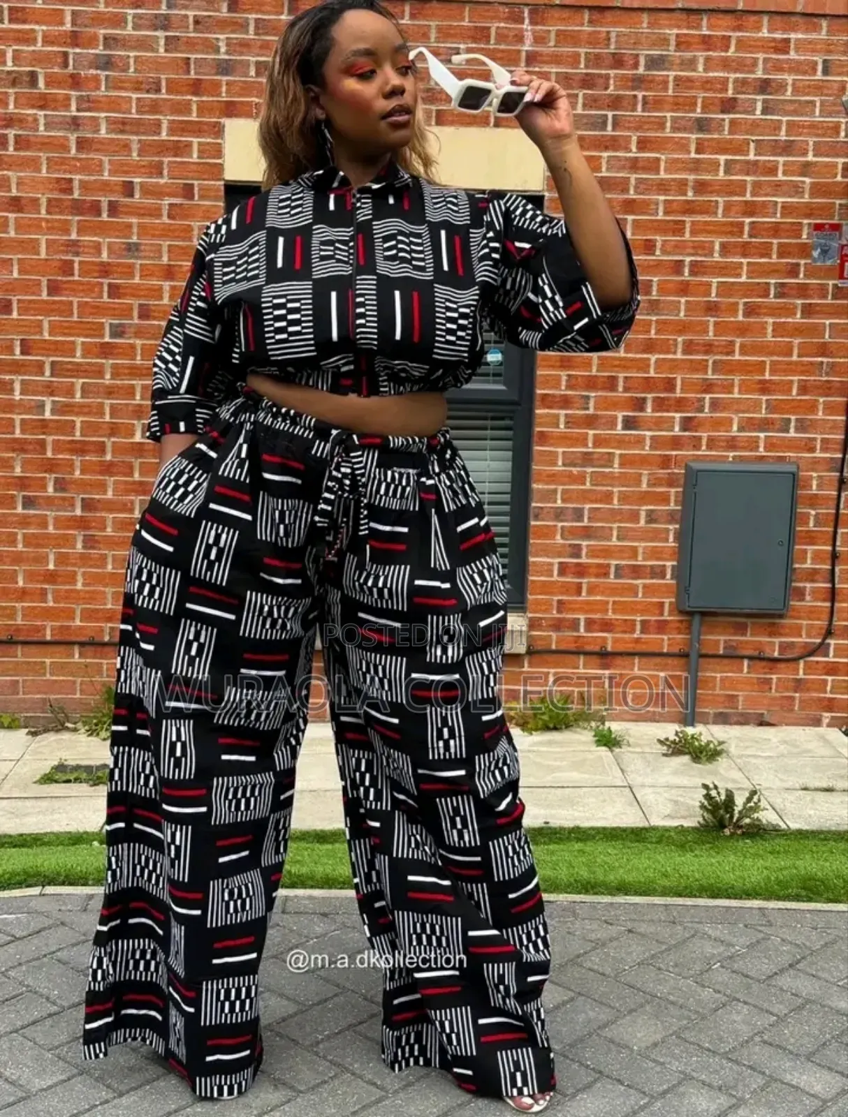 Massive Palazzo Trousers and Top