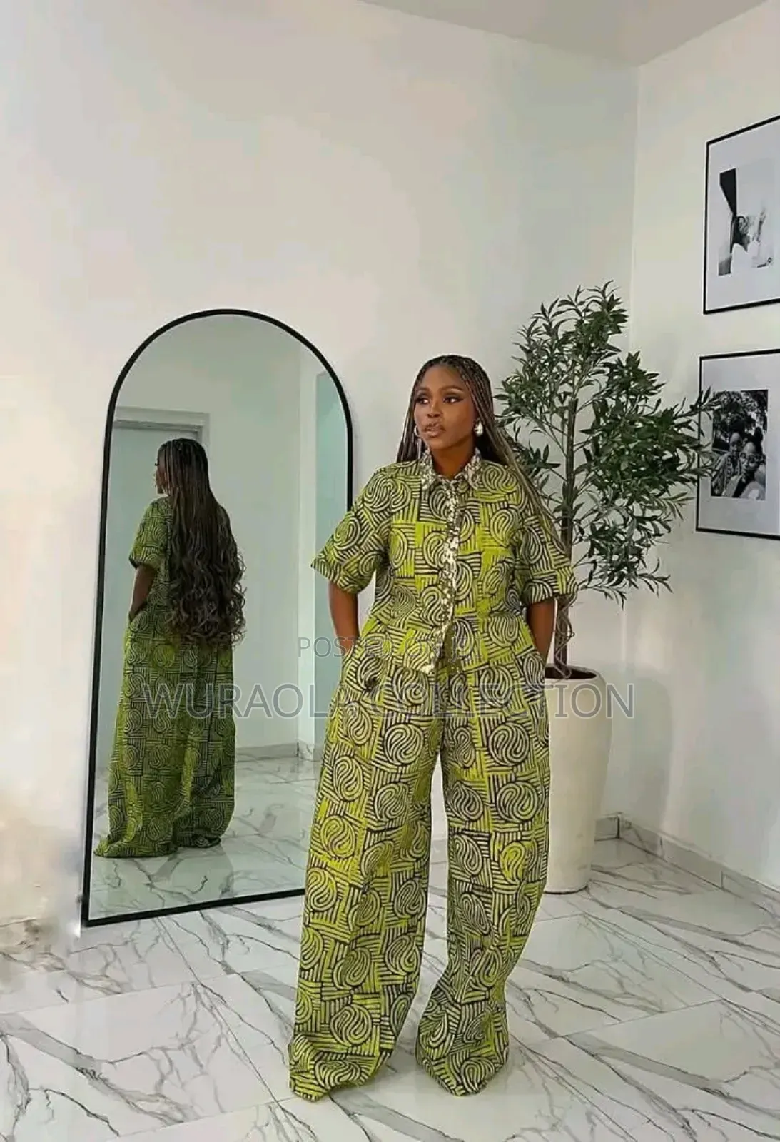 Massive Palazzo Trousers and Top