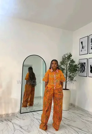 Massive Palazzo Trousers and Top