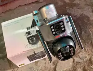 Dual Lens Smart Solar CCTV Camera
