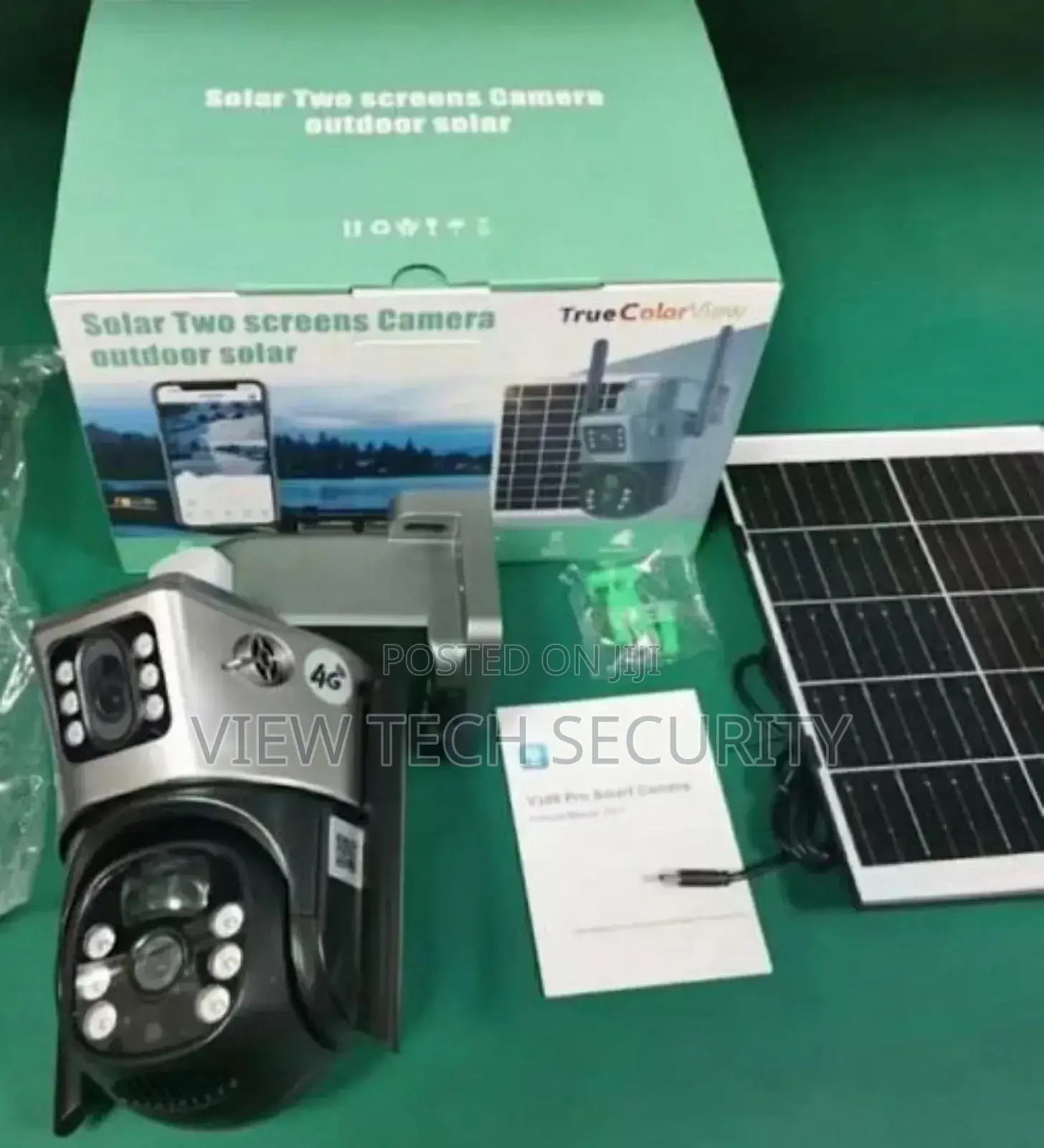 Dual Lens CCTV Camera Sim Slot