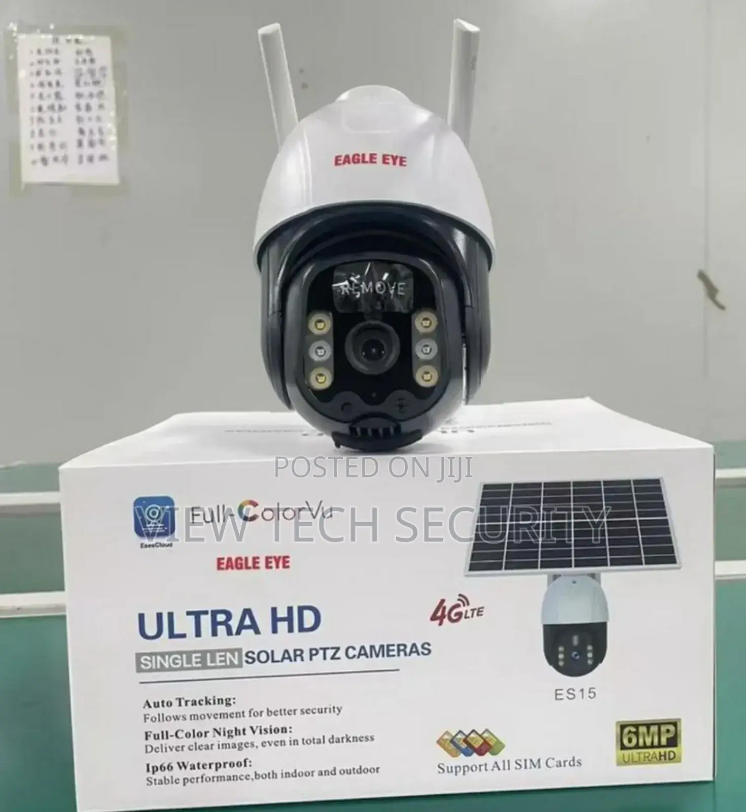 Single Lens Smart Solar CCTV Camera