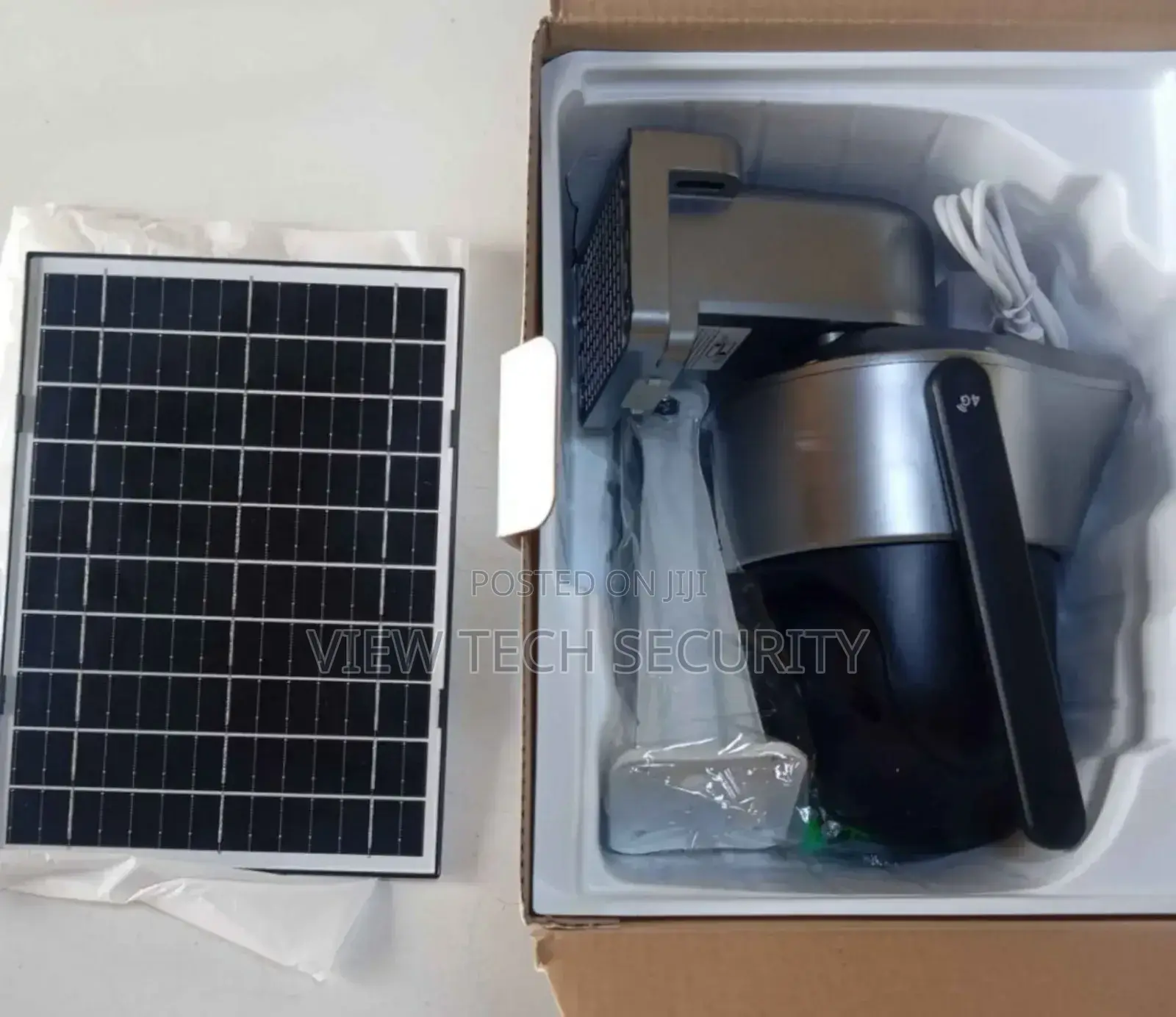 Dual Lens Solar Camera With Sim Slot