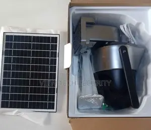Dual Lens Solar Camera With Sim Slot