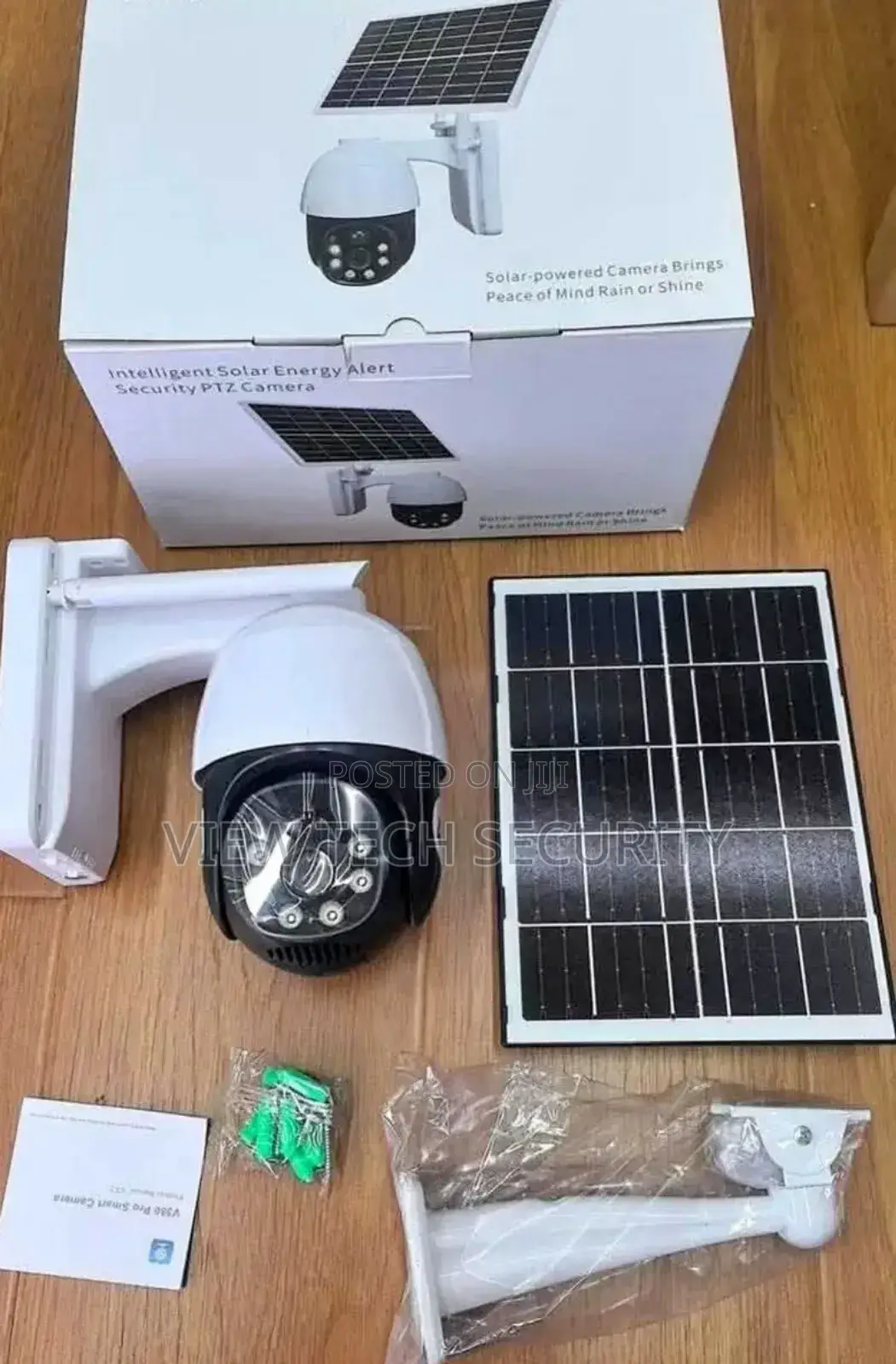 Single Lens CCTV Solar Camera
