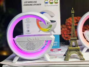 3-in-1 Led Lamp + Wireless Charger + Bluetooth Speaker