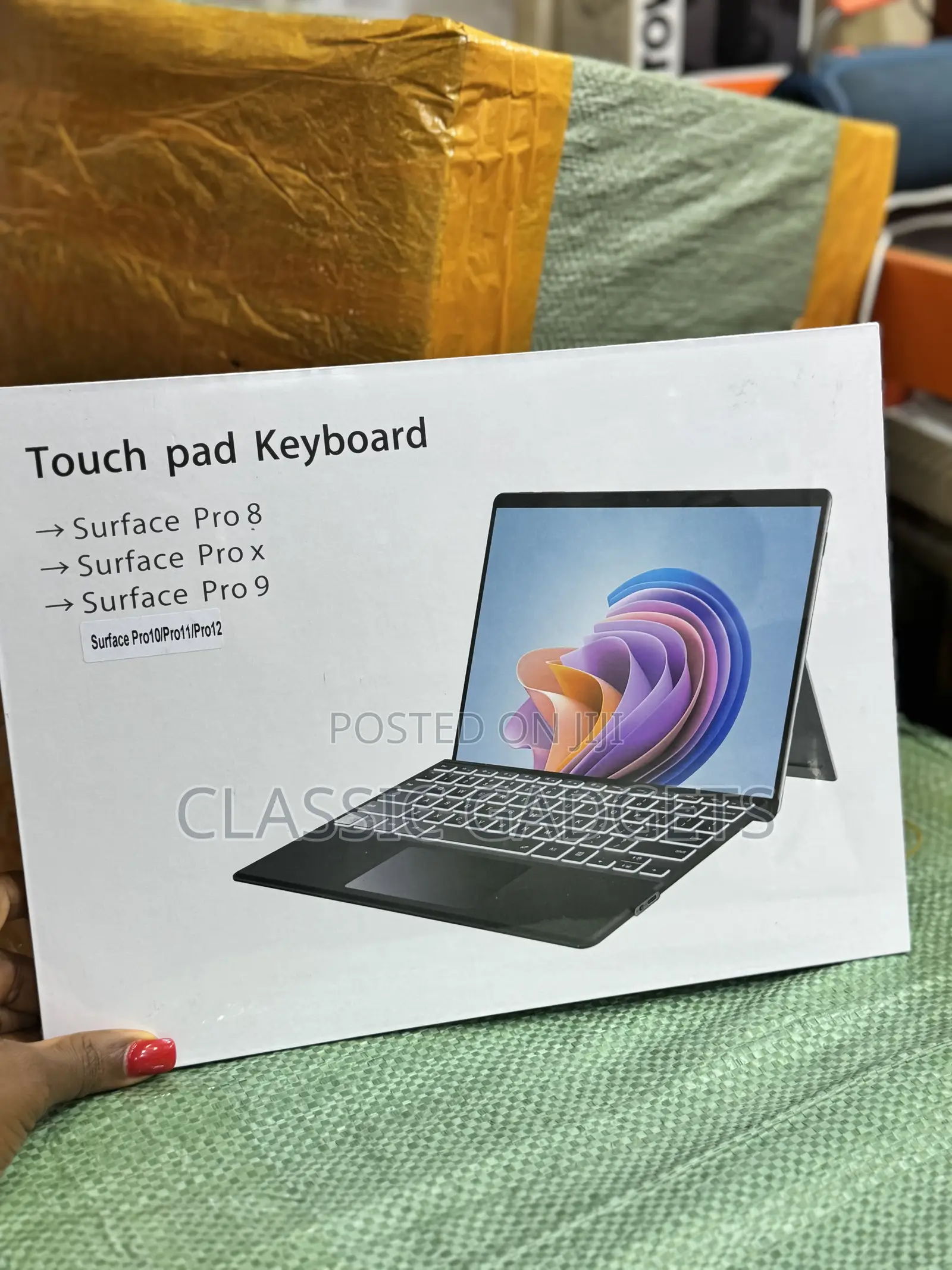 Magnetic Bluetooth Keyboard With Touchpad for Surface Pro X/9/10/11/12