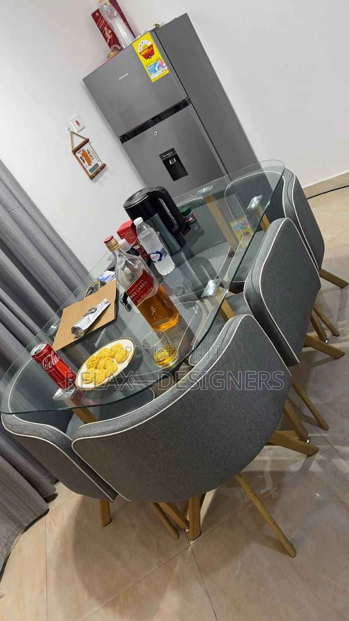 Oval Fancy 6 Dinning Set