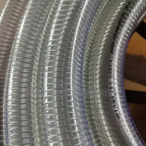 Clear PVC Steel Wire Reinforced Hose