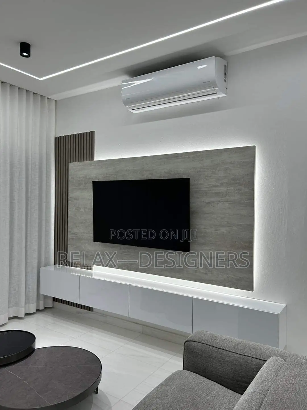 Smart Ash Tv Console
