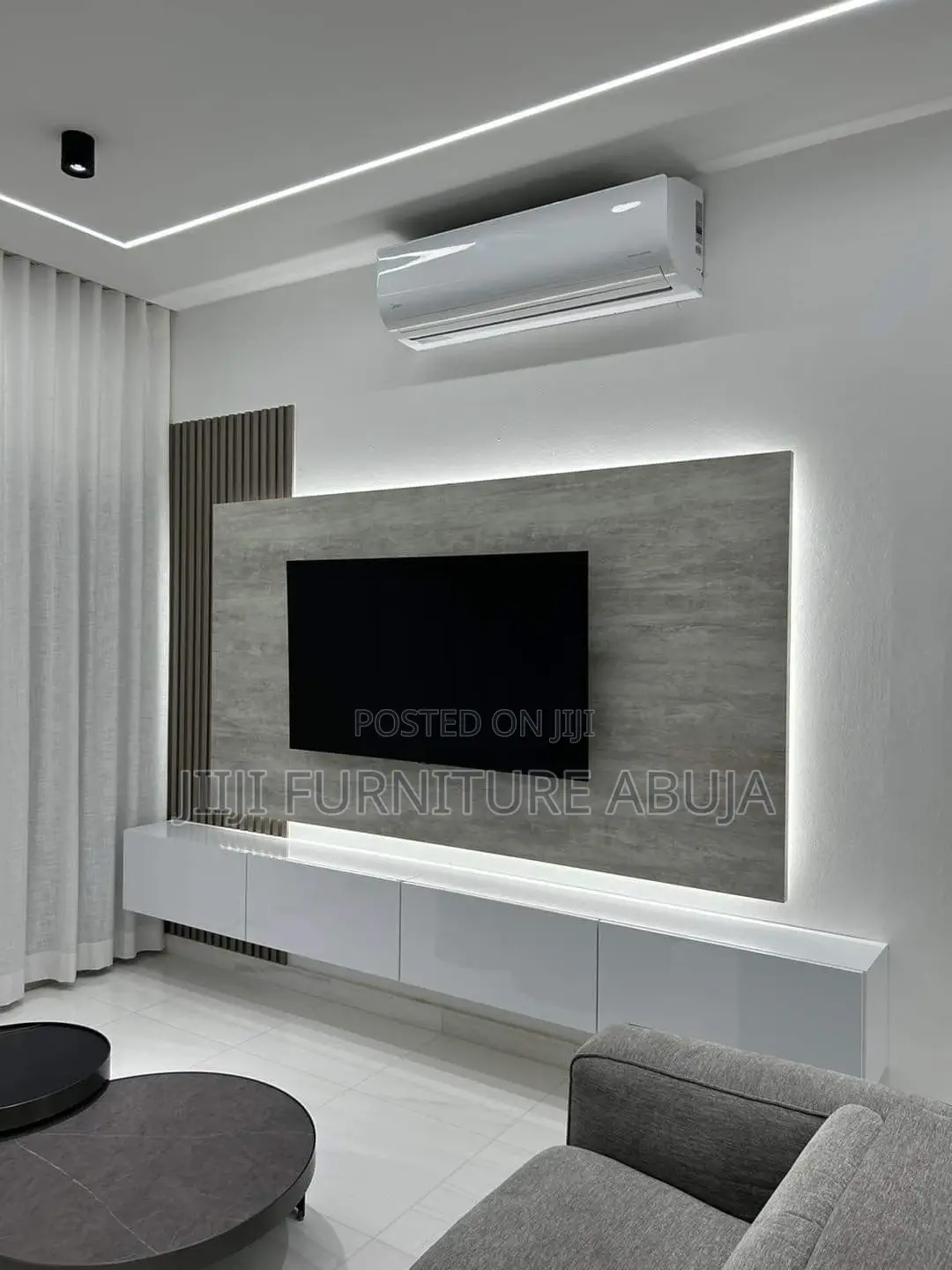 Smart Ash Tv Console