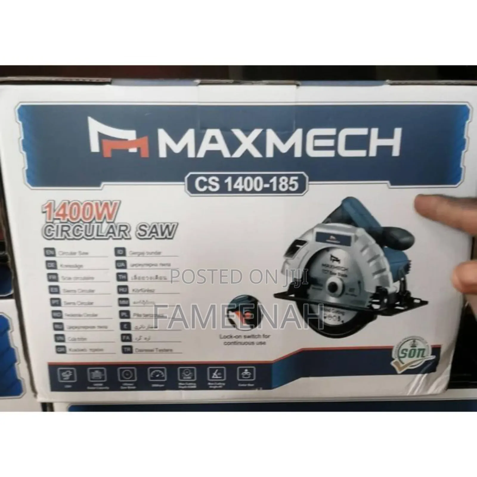 Maxmech Circular Saw 1400w 7"