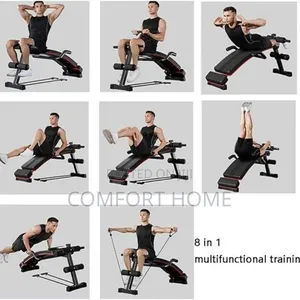 Body Fit 8in1 Situp Bench