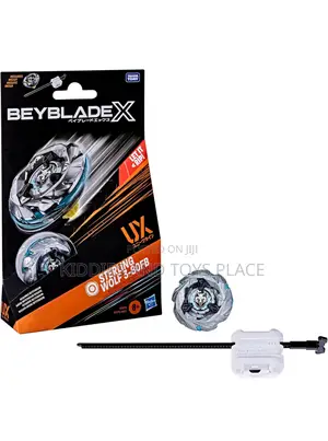 Beyblade X Sterling Wolf 3-80fb Ux Starter Pack With Stamina Type Top