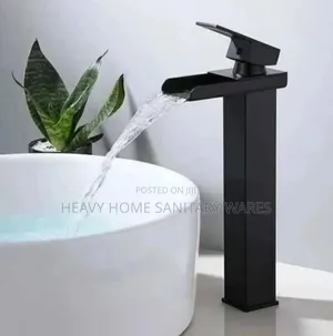 Original Square Basin Mixer Tap ( Long Waterfall Basin Mixer)