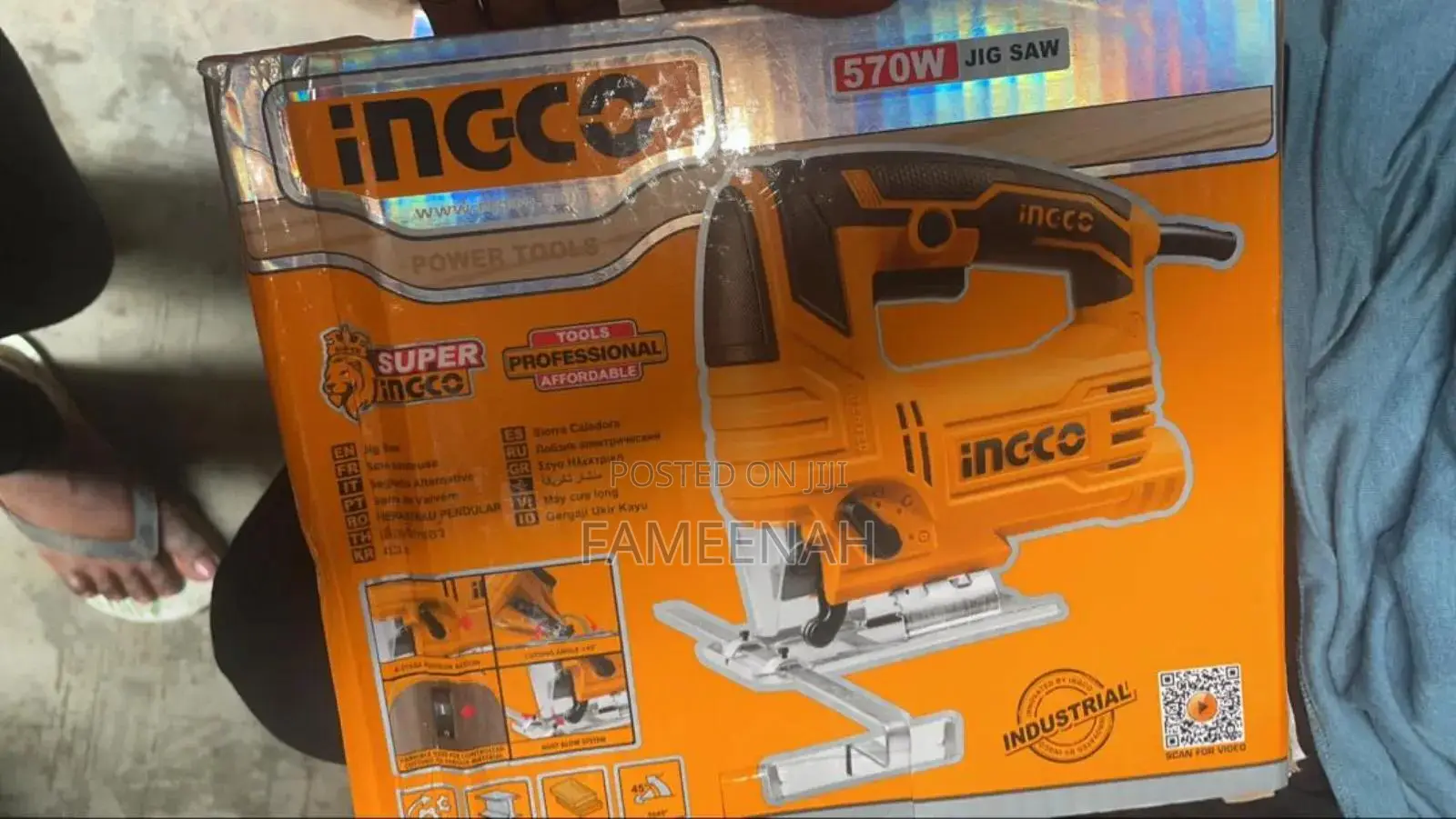 Ingco Jigsaw Machine 570w