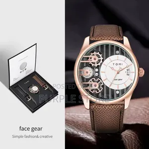 Tomi Leather Double Strap. Wristwatches