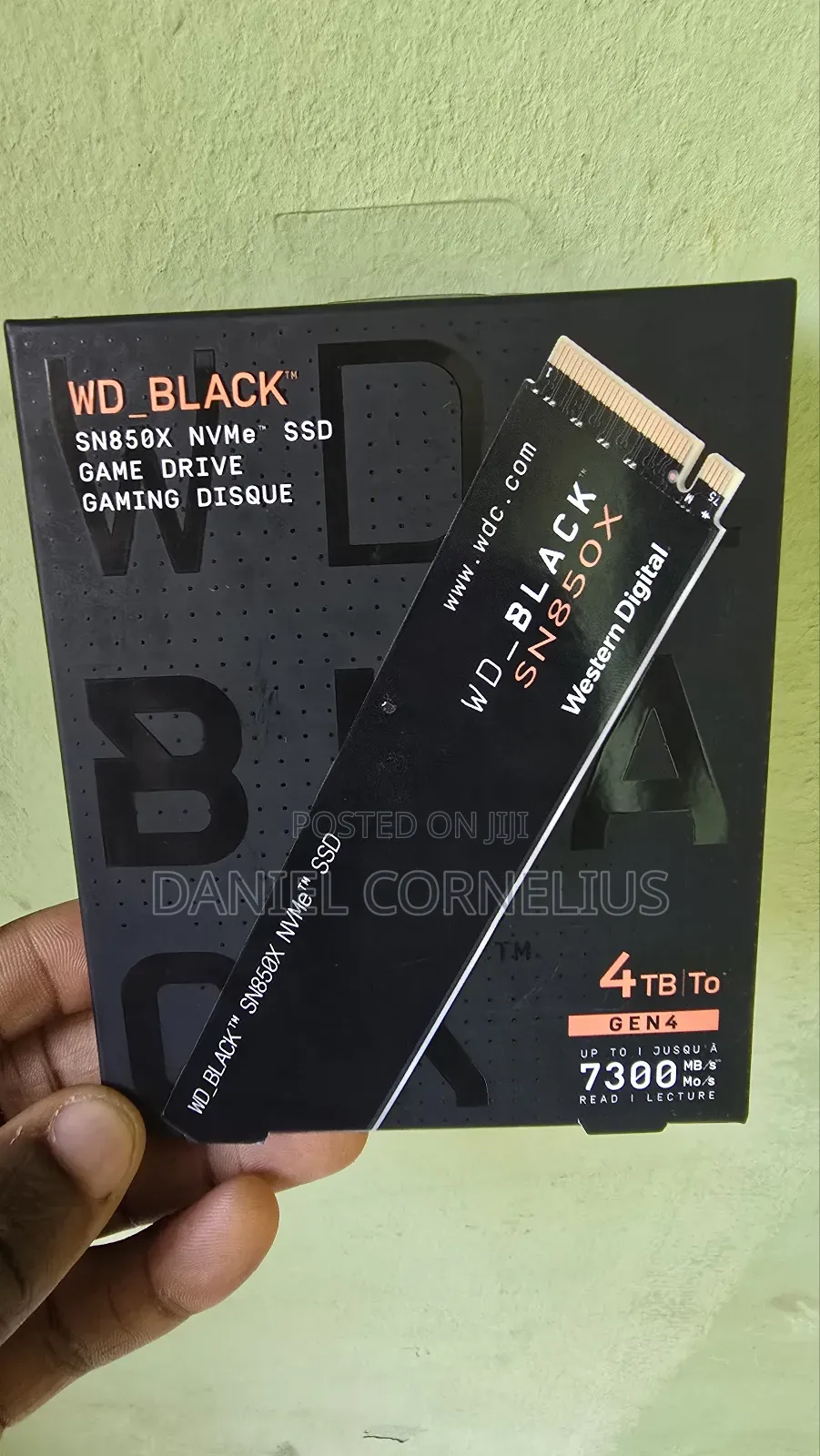 4tb Wd Black Sn850x Gen 4 SSD