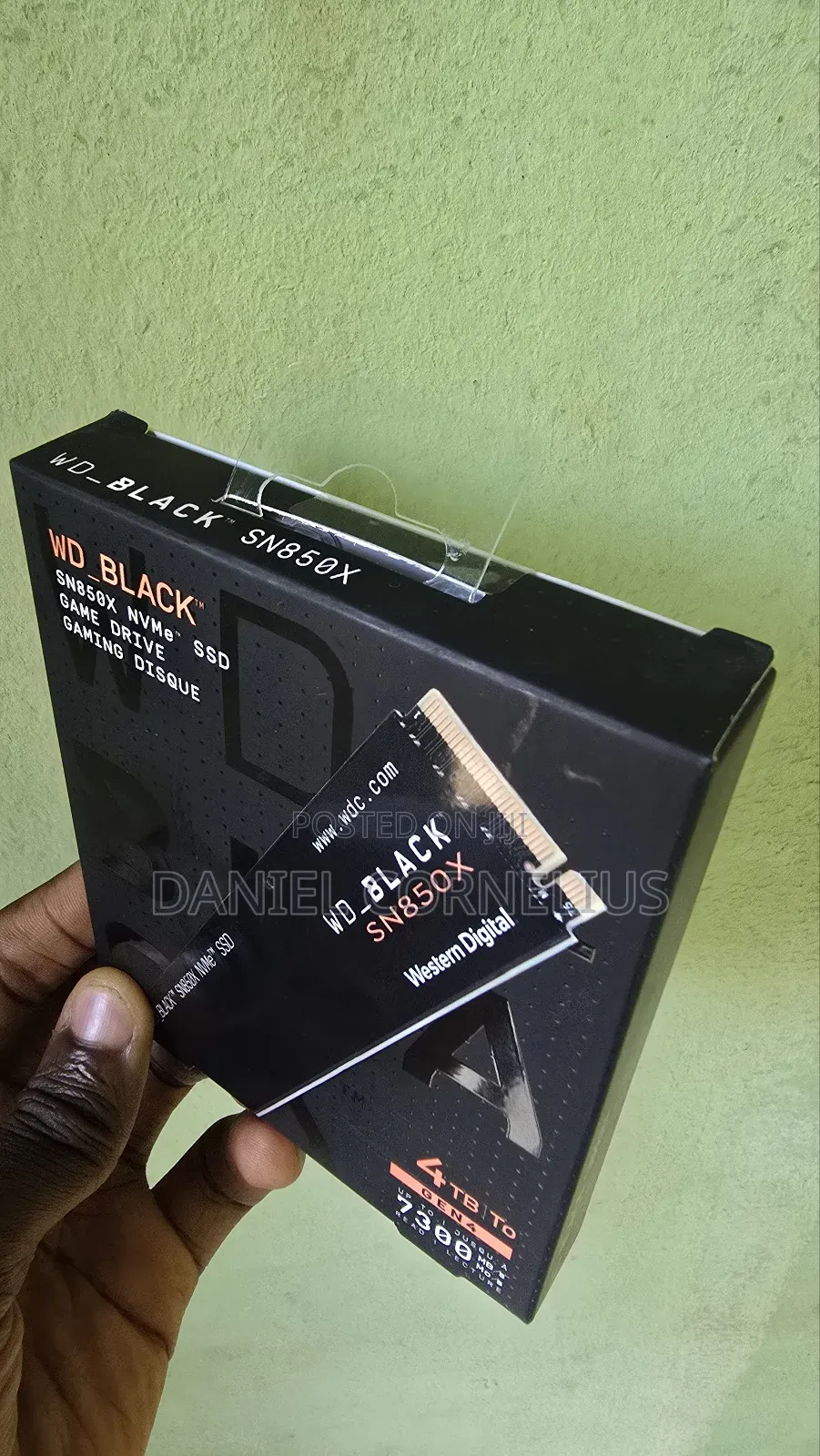 4tb Wd Black Sn850x Gen 4 SSD