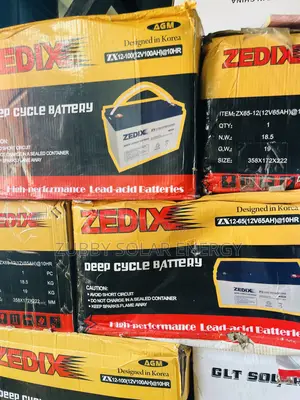 65 Ah Zedix Gel Battery