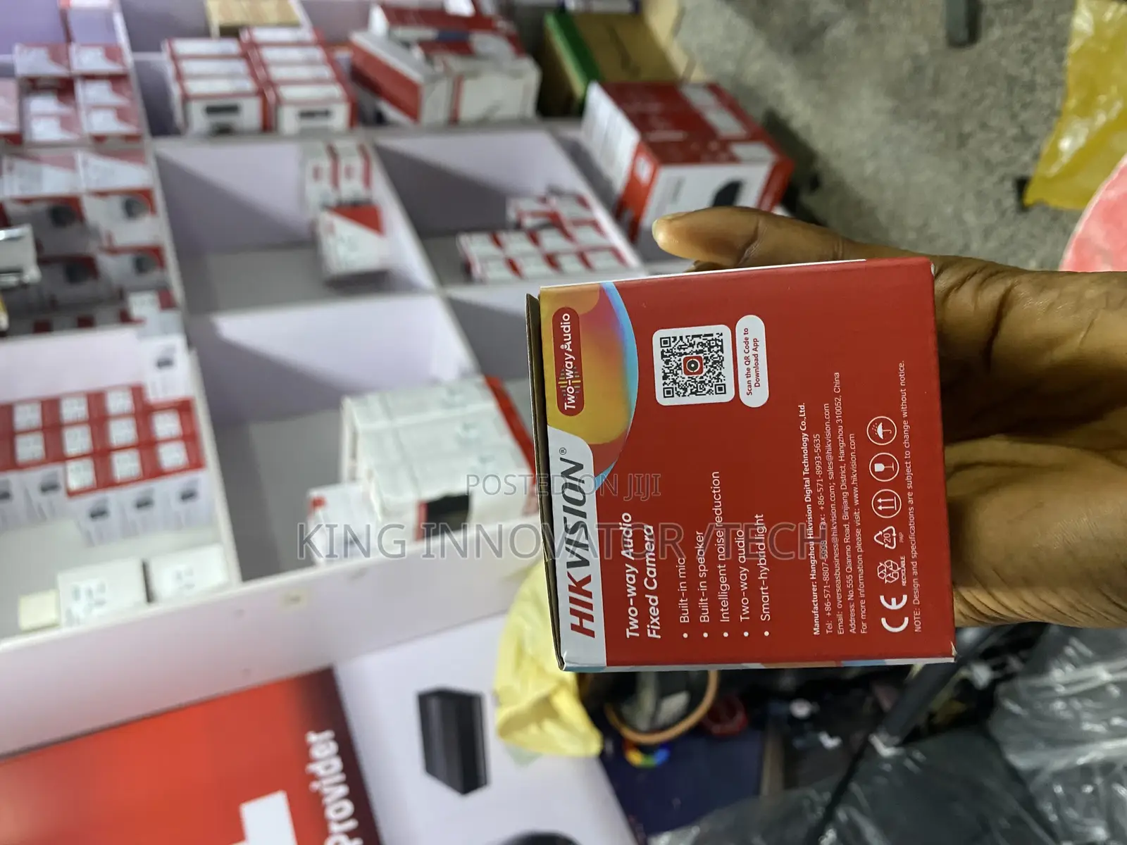 Hikvision 2mp Two-Way Audio Turbo Hd Fixed Camera. Ds-2ce16dot-LPTS