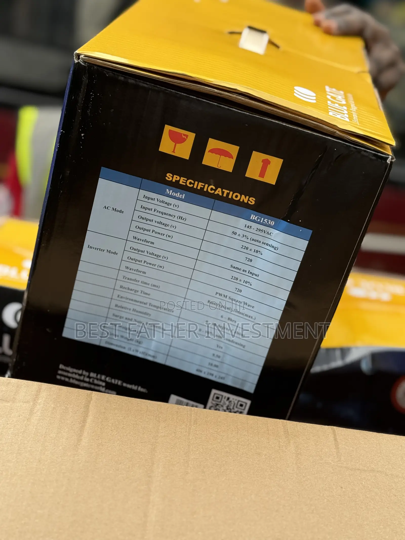 1.5kva Bluegate Ups Available