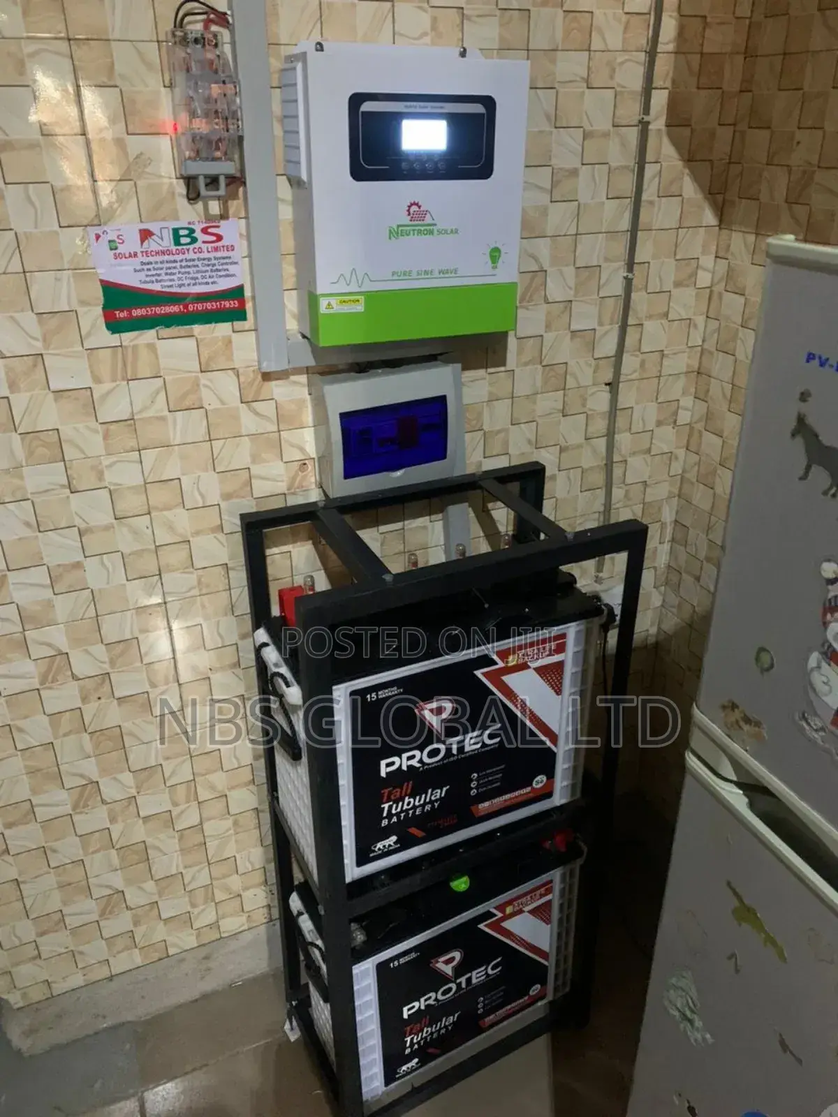 Complete Setup 4.2kva 24v Solar Inverter Full Installation System for ...