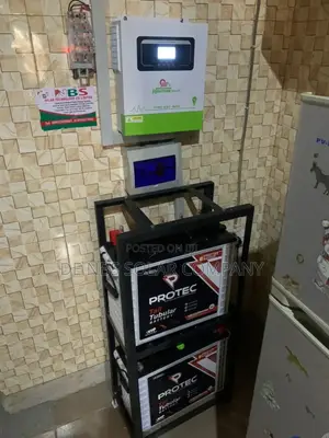 Complete Setup 4.2kva 24v Solar Inverter Full Installation System