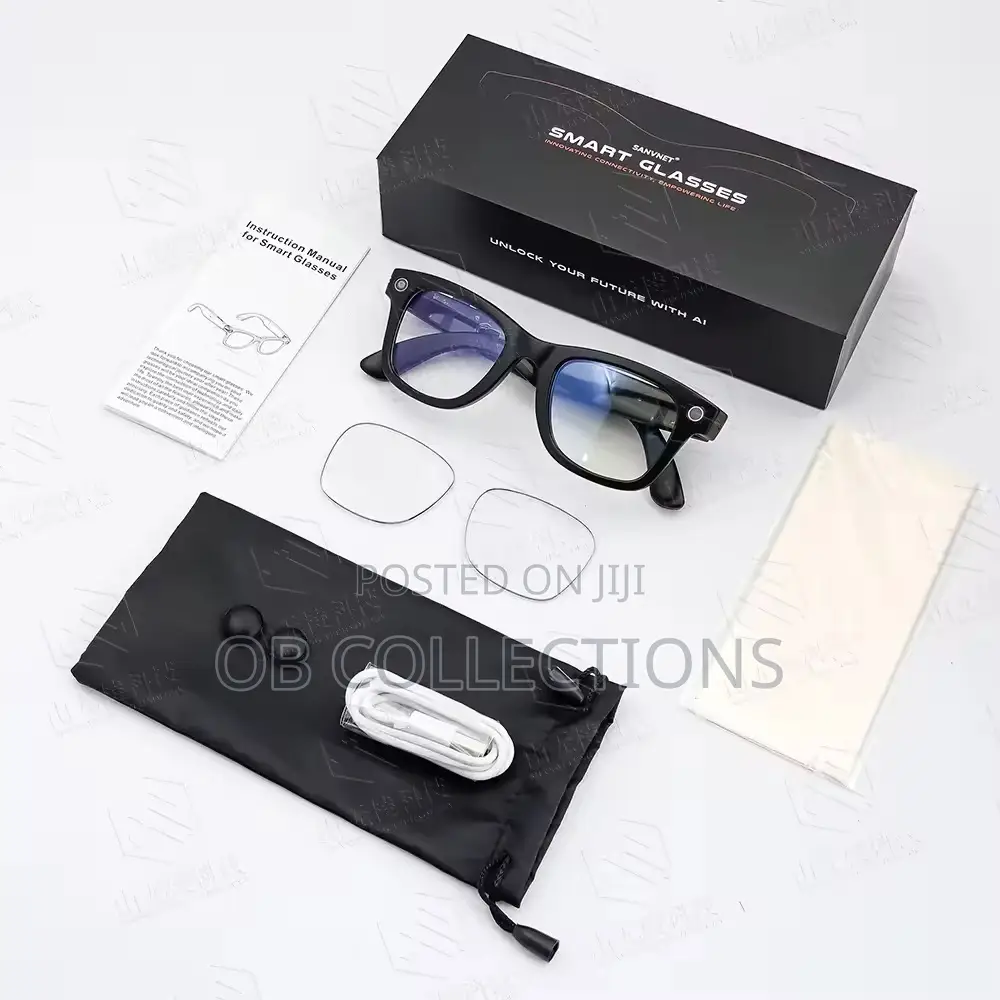 Smart Glass,Wifi Bluetooth Camera Record Language Translation 3lenses