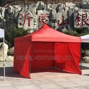 Tent for Outdoor Foldable 10 X 10 Ft With 3 Non Transparent Walls