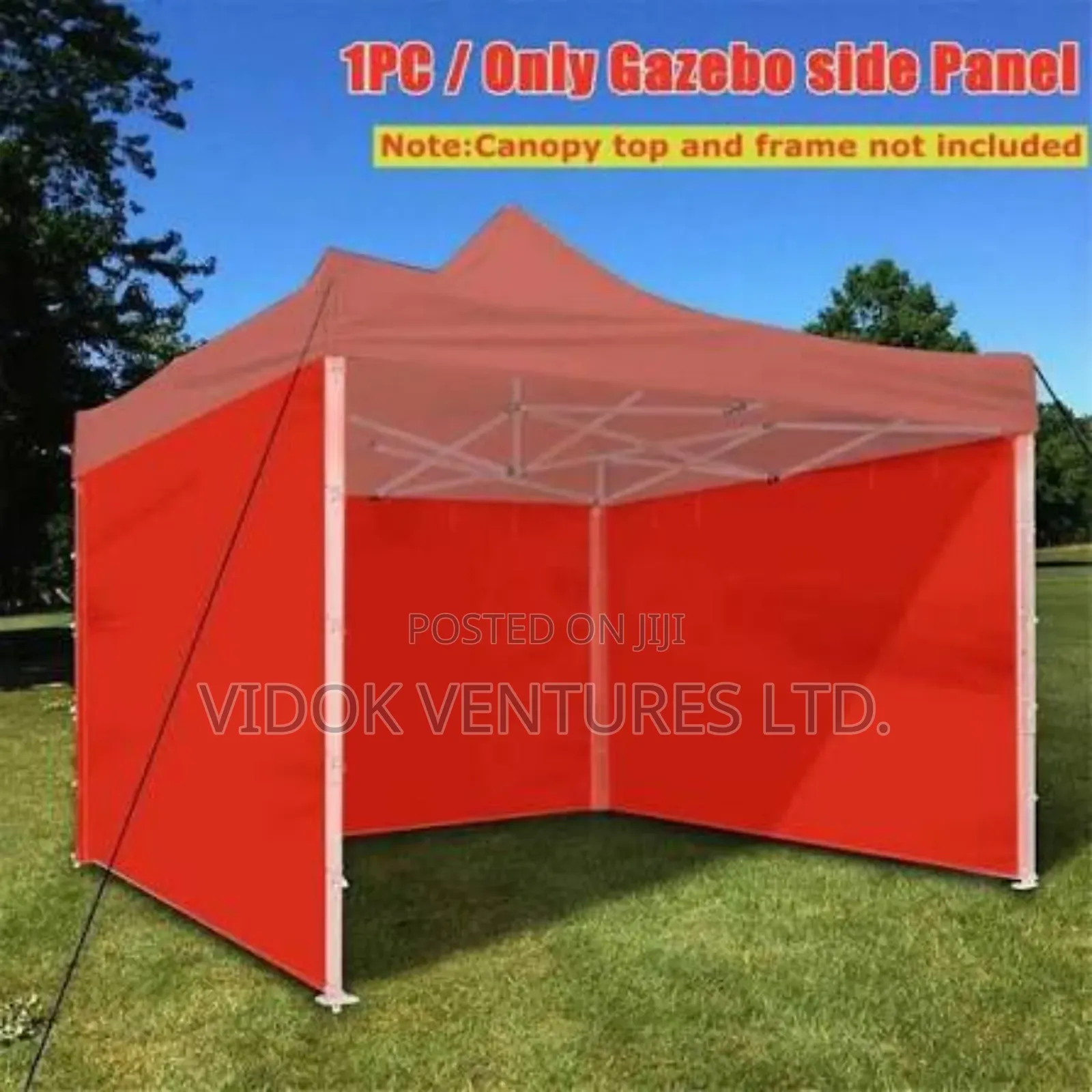 Tent for Outdoor Foldable 10 X 10 Ft With 3 Walls ) Covers