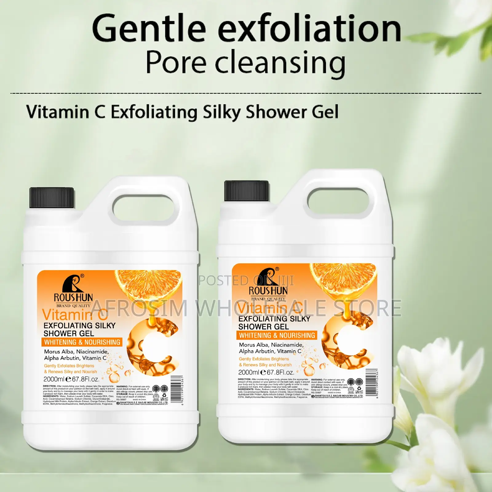 Vitamin C Body Shower