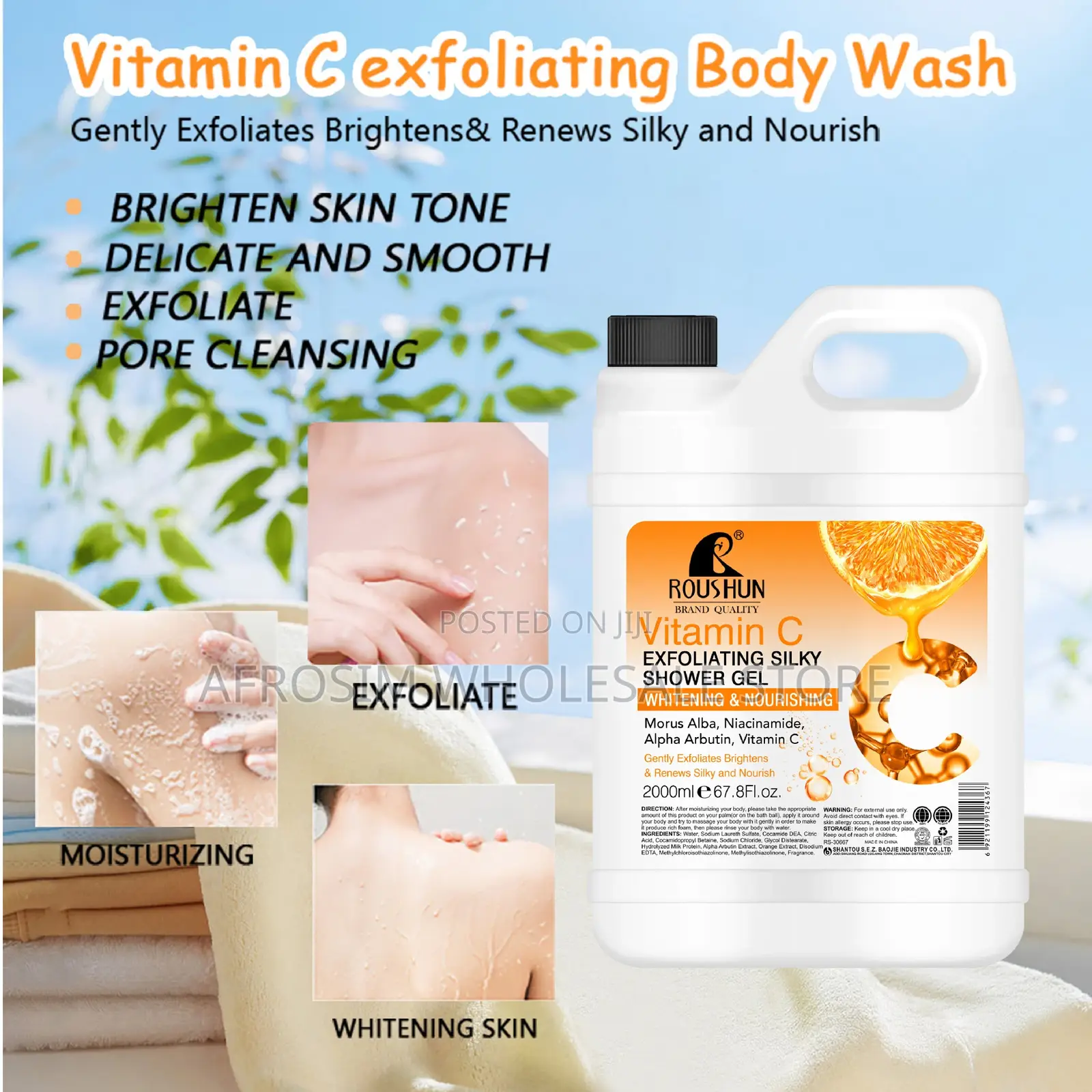 Vitamin C Body Shower