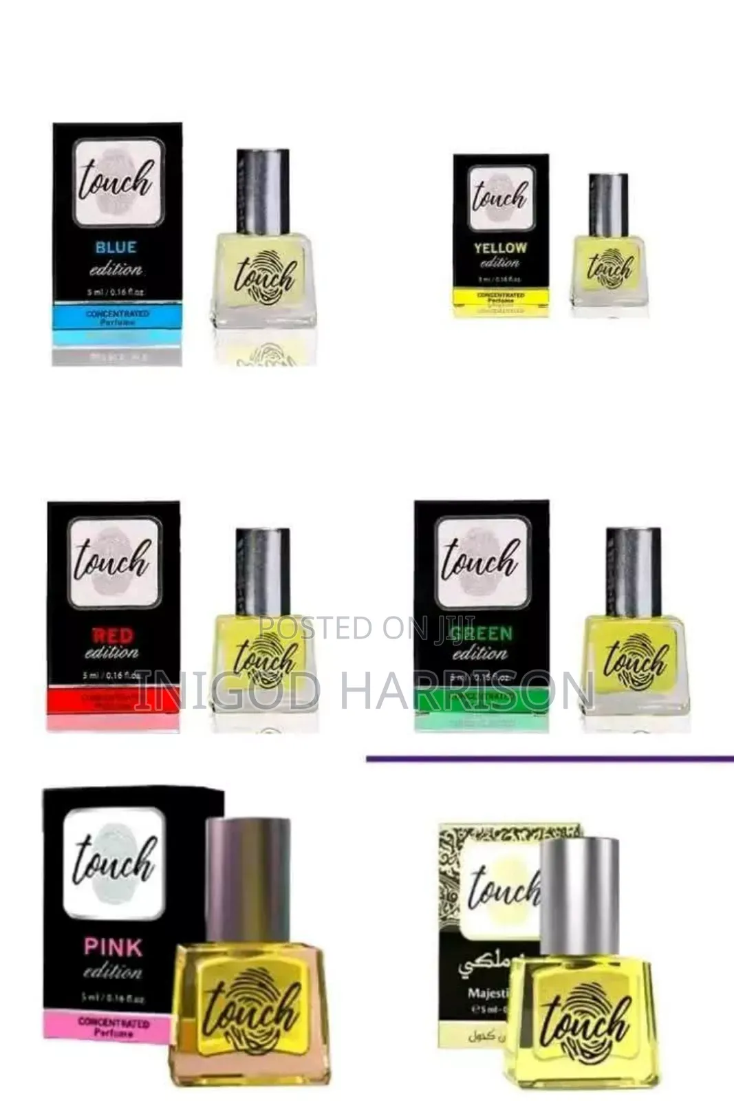 Touch Perfume Oil