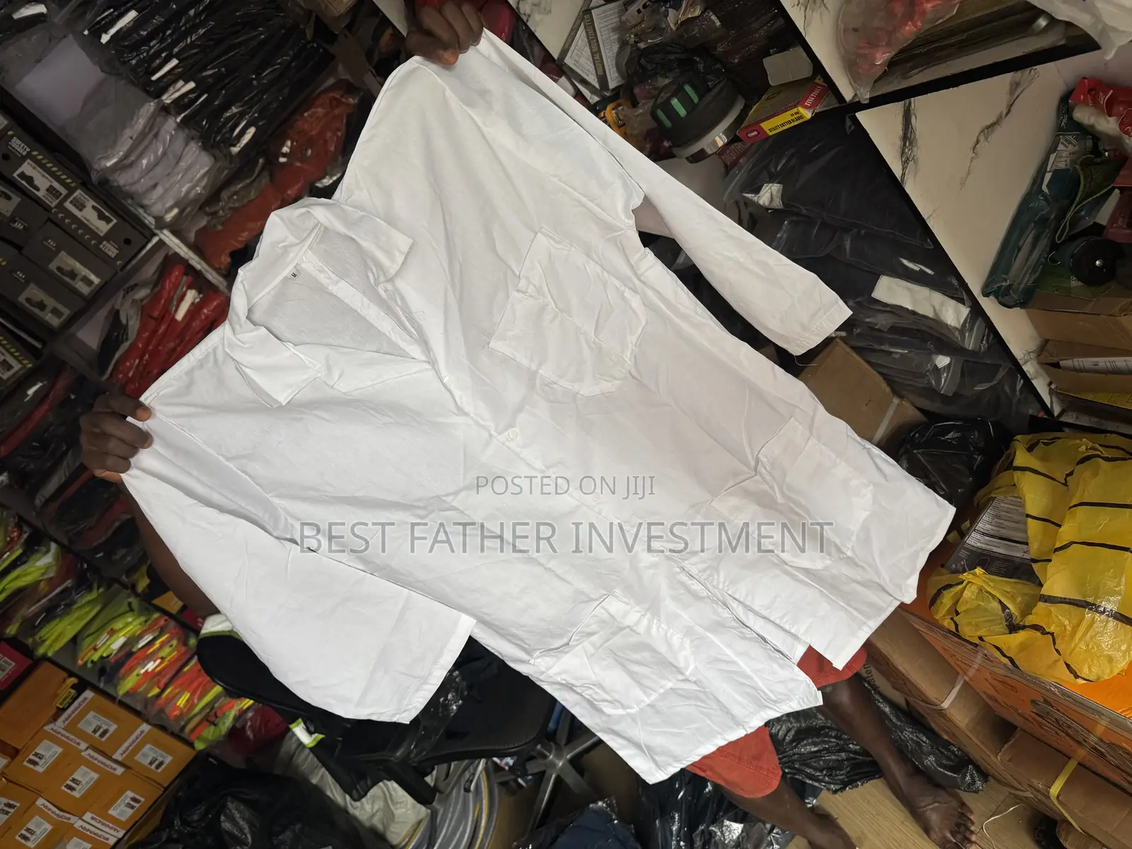 Durable White Lab 🥼 Coat