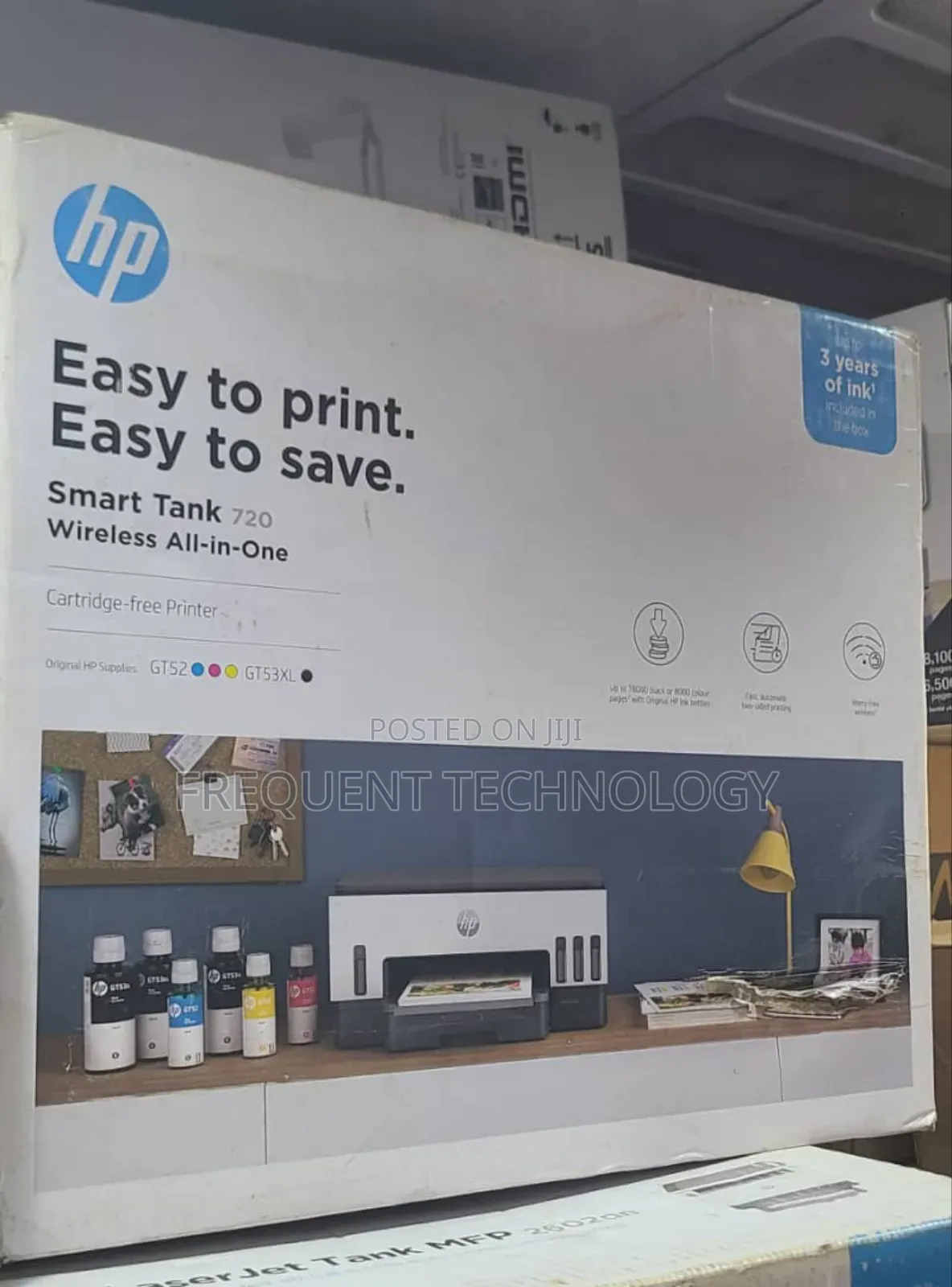 Hp Smart Tank 720 Wireless All-in-One Printer