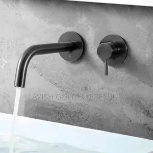 Original Black Bend Concealed Basin Mixer