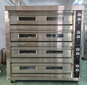 4 Deck 16 Tray Gas Oven