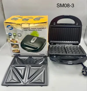 3in1 Waffle Panini Sandwich Maker