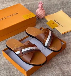 Men Shoes Classy Palm Slippers