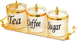 3 In 1 Acrylic Tea Set With Tray (T2mm7)