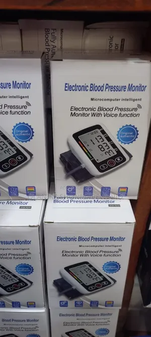 Electronic Blood Pressure Monitor With Voice