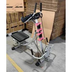 3in1 Ab Coaster Machines With Twester and Dumbbells