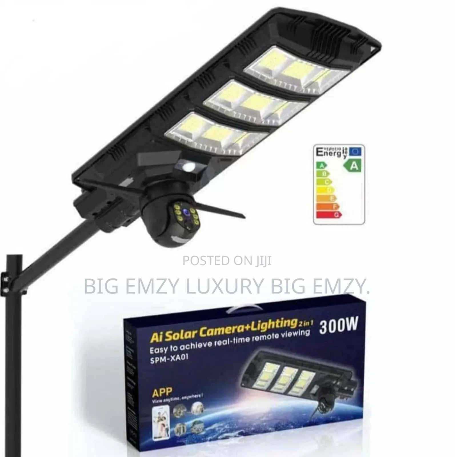 Ai Solar Camera + Lighting 2 in 1 Street Light.